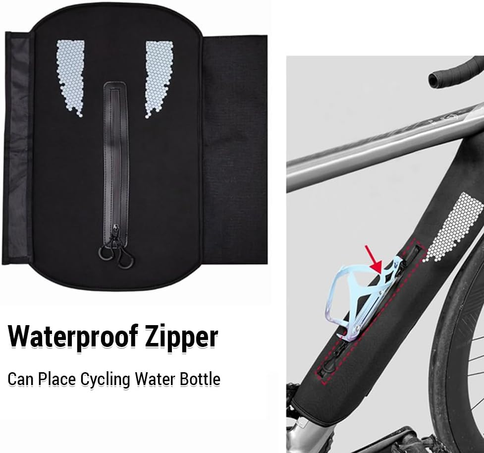 E-Bike Battery Protective Cover Neoprene Waterproof Dustproof Reflective Protector Cover image number 5