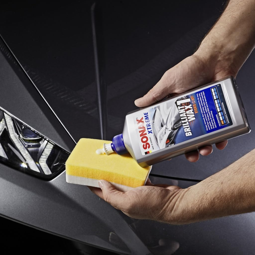 SONAX Australia Xtreme Brilliant Wax 1 Hybrid NPT Car Care 500Ml image number 2