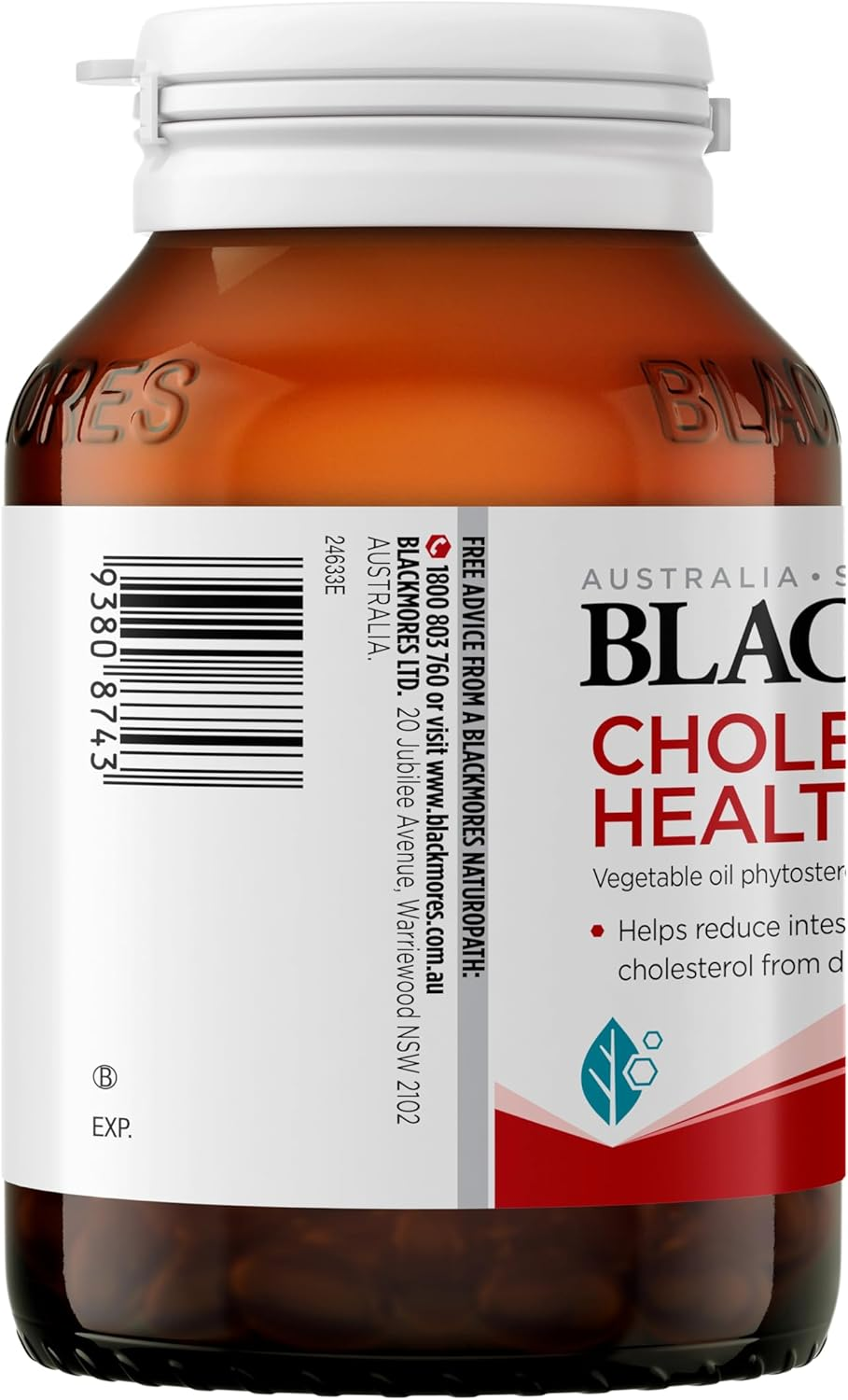 Blackmores Cholesterol Health | Helps Maintain Healthy Cholesterol | 60 Capsules image number 1