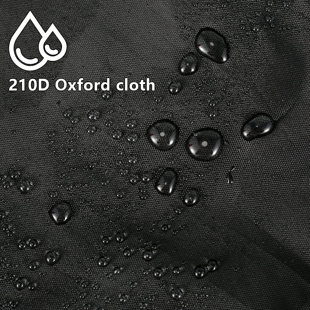 Garden Furniture Cushion Storage Bag,210D Oxford Fabric Christmas Tree Storage Bag,Outdoor Waterproof Anti-Uv Heavy Duty Rip Proof Carry Case Organiser with Handle & Zipper (173 * 76 * 51) - 173*76*51 image number 3