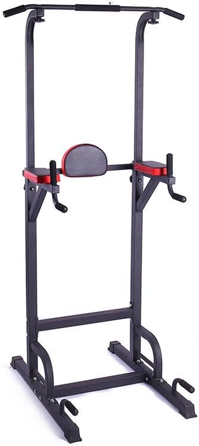 JHD Weight Bench Adjustable Chip Pull up Bar Rack Dip Bars Gym Lifting Benches Press Weights Exercise Fitness Equipment Home Workout Multi Station Power Tower 6 in 1 Half Racks Foldable Compact Design image number 4
