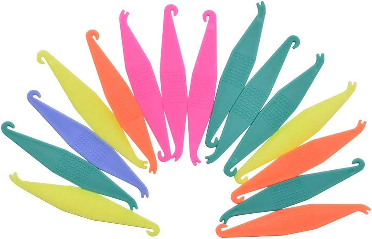 Wecando Dental Elastic Rubber Bands Placers for Braces Disposable Plastic Orthodontic Elastic Placers Multi-Color image number 4