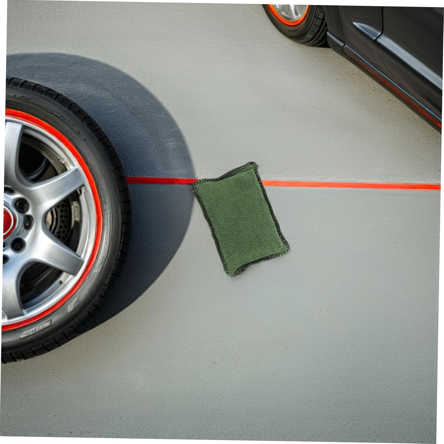 ARTSEWPLY 4Pcs Car Interior Cleaning Sponges Gentle Scratch Scrub Pads for Leather Vinyl Plastic Seats Dashboard Windows Compact Automotive Brush Tool for Windshield Truck Boat Motorcycle image number 4