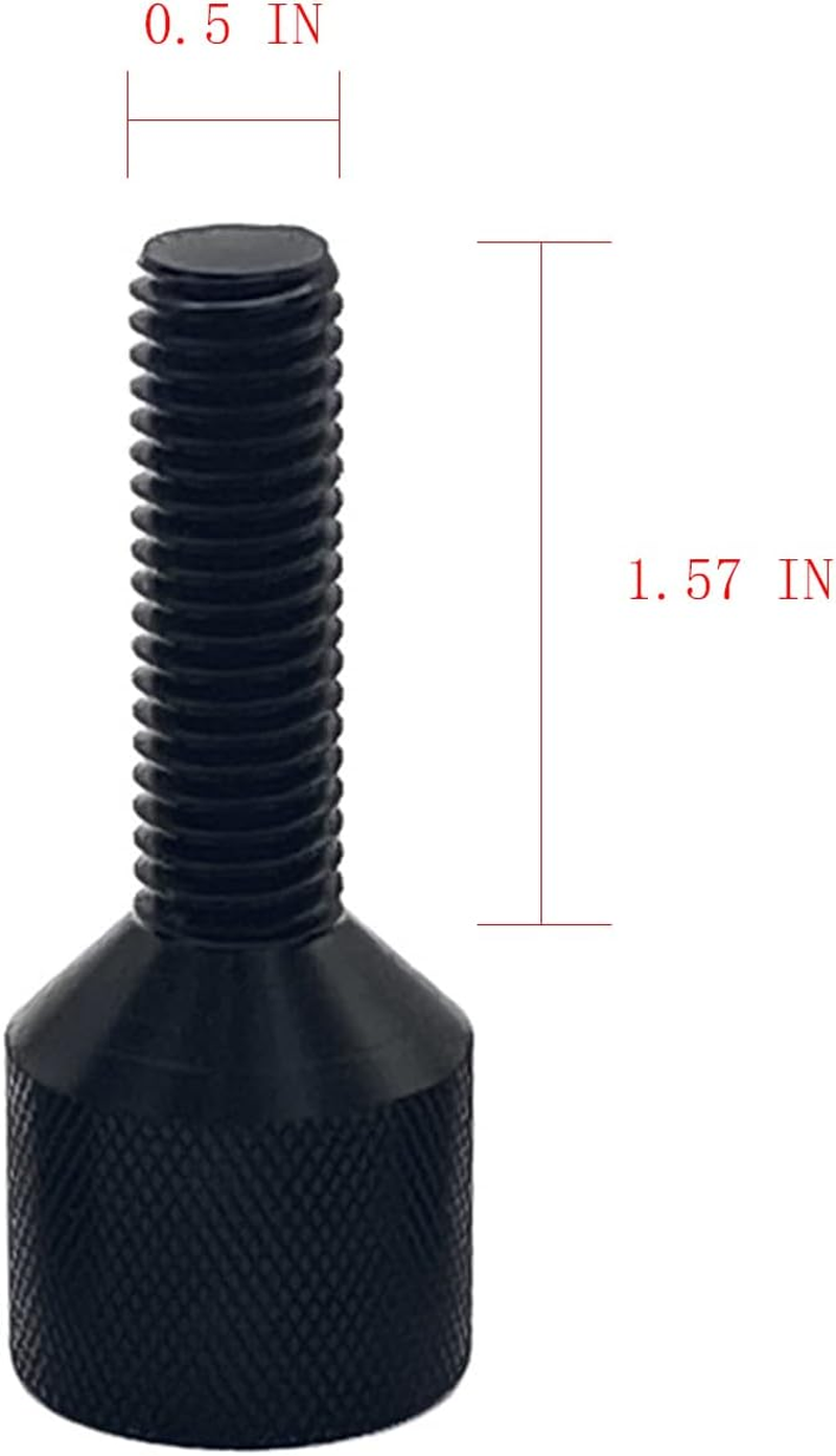 1-1/8" Two Hole Alignment Pin Set Carbon Steel Black (2 Pack)