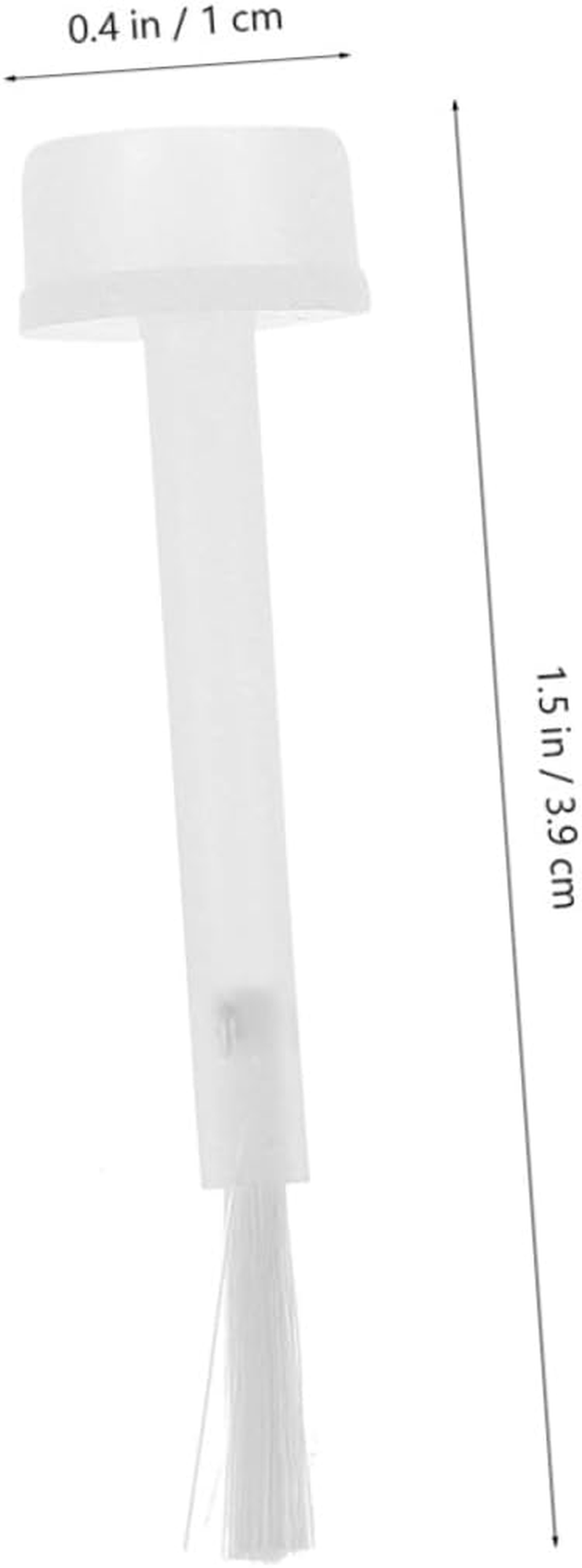 COMPUKAS 250Pcs Nail Dip Powder Brush Replacement Bristle Brush for Gel Nail Polish Easy to Use image number 2