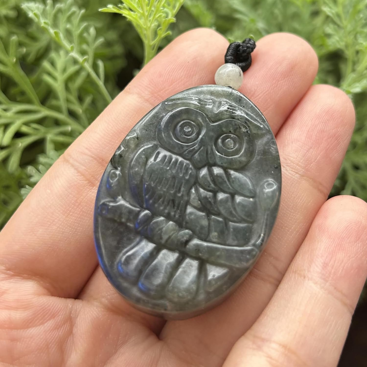 Natural Boutique Labradorite Crystals and Healing Stones,Haped Diy-Jewelry Pendant image number 1