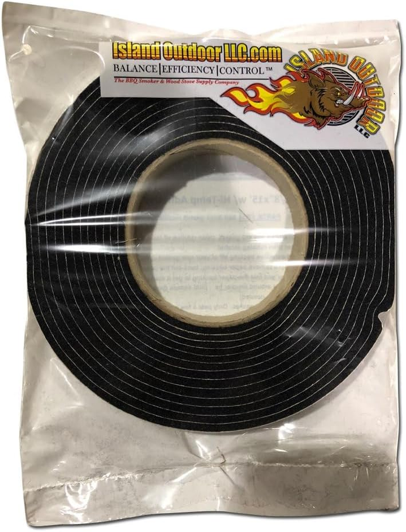 Fireblack 34 Self Stick Gasket Kit for Kamado Joe Sm Med Only