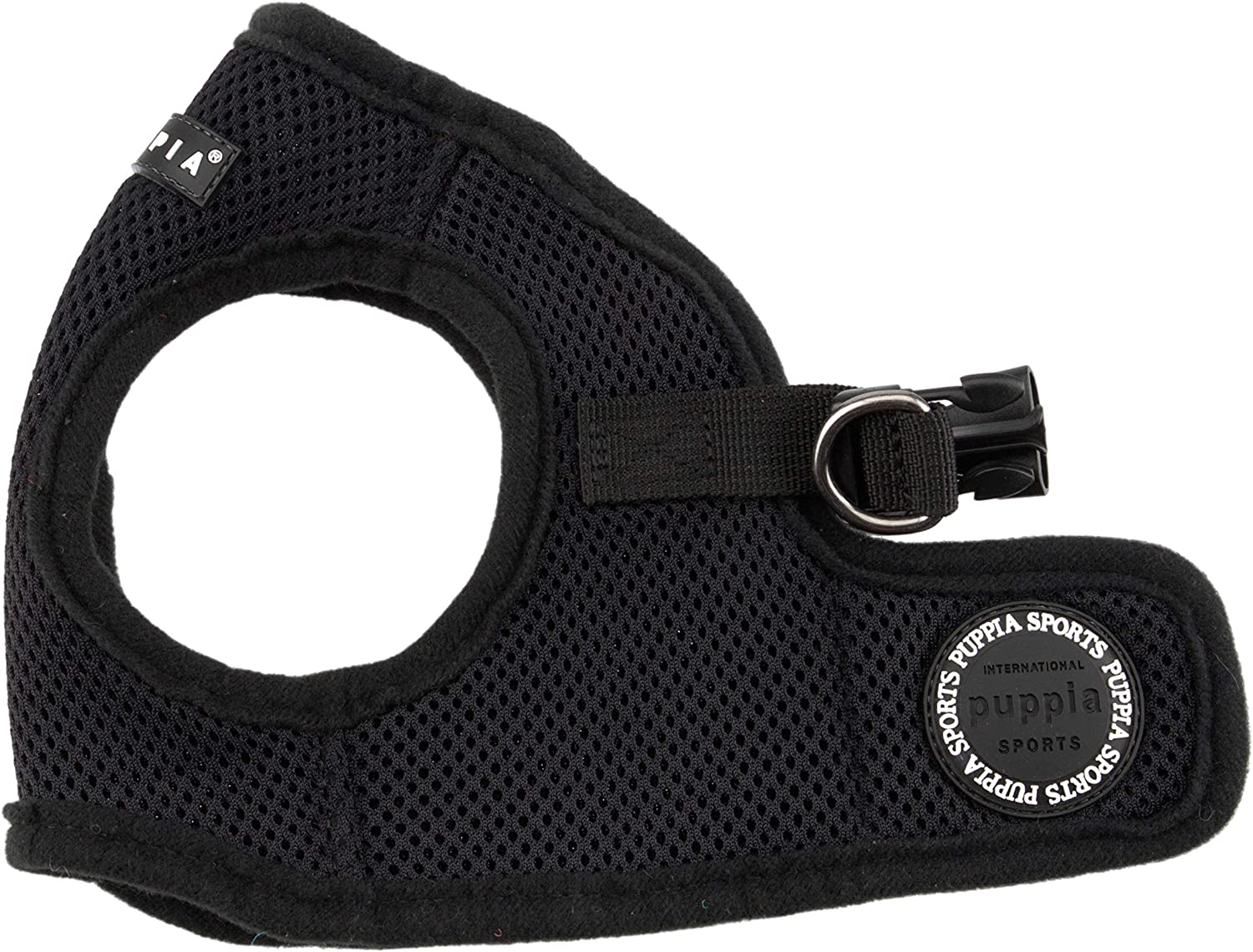 Puppia Soft Mesh Dog Vest Black Medium image number 1