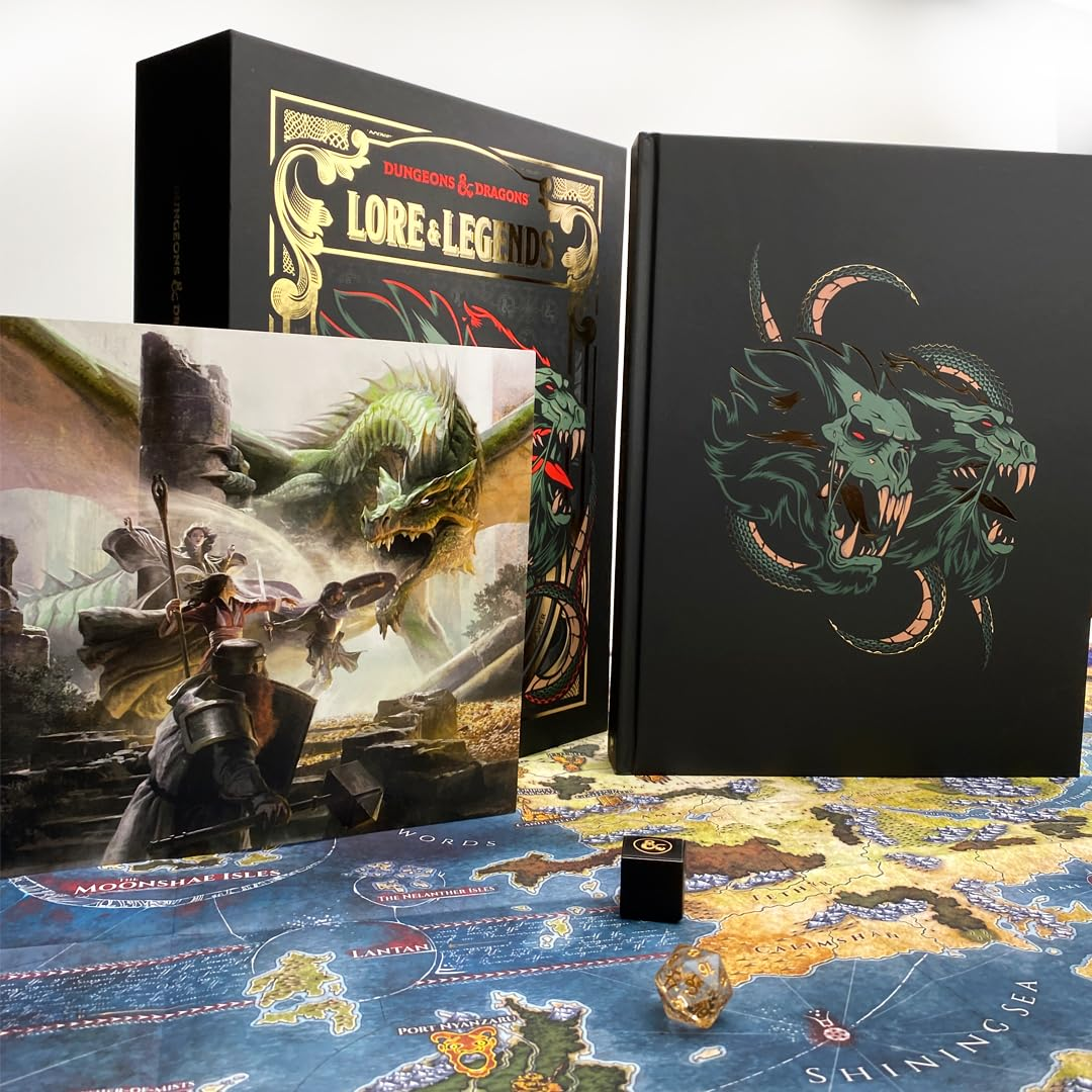 Lore & Legends [Special Edition, Boxed Book & Ephemera Set]: a Visual Celebration of the Fifth Edition of the World'S Greatest Roleplaying Game image number 4