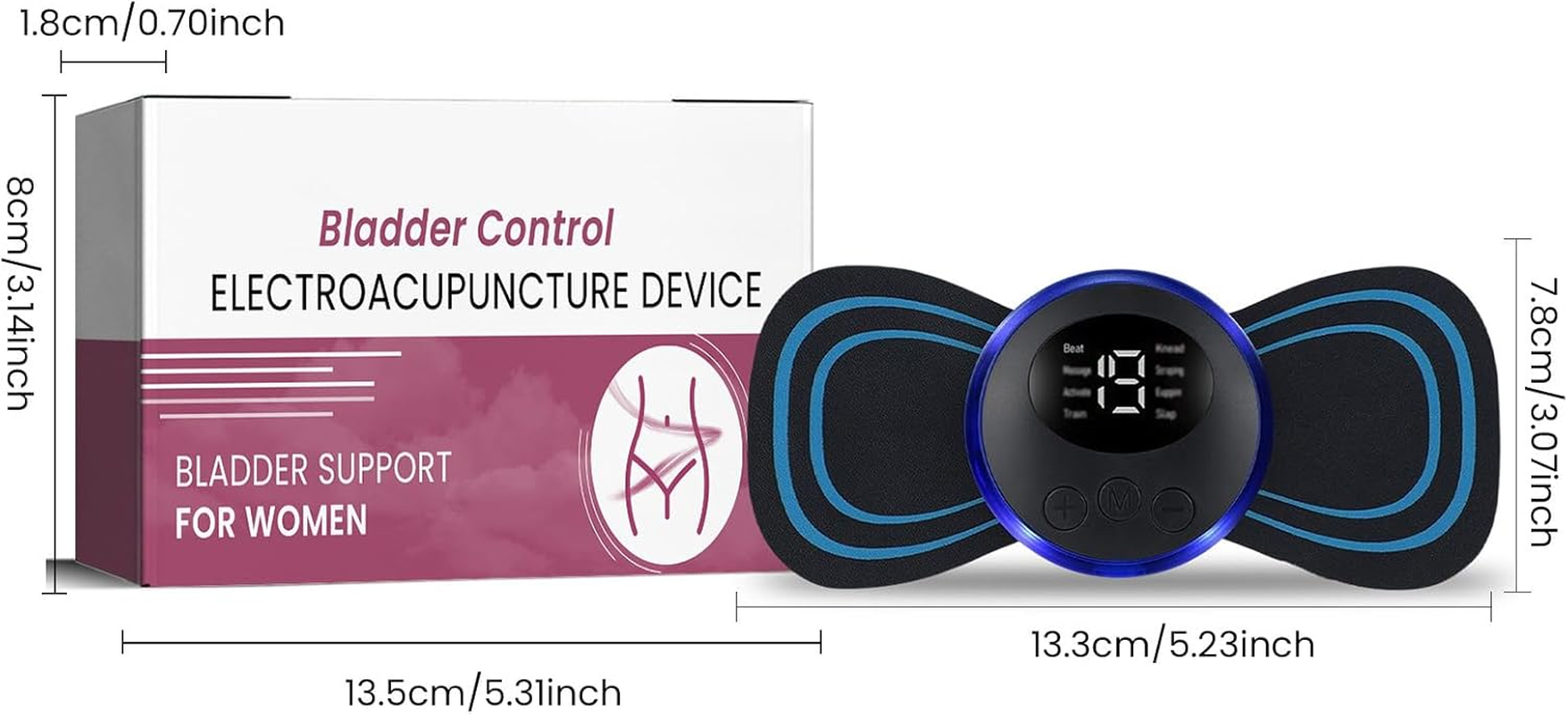 Pelvic Floor Exerciser, Pelvic Training Device, Multi-Functional Body Massage Tool Thigh Exerciser for Gym Workout Home Dormitory Indoor Postpartum Health Travel Hotel image number 1