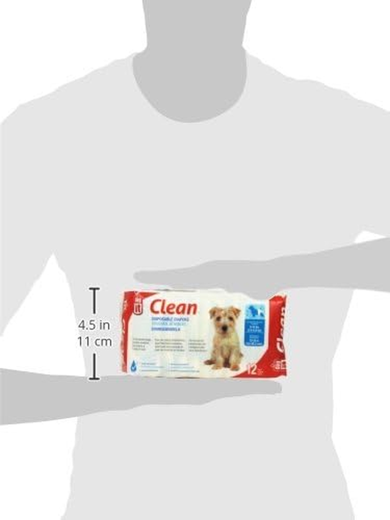 Dogit Clean Disposable Dog Diapers 24 Pack, 12 Count Small image number 2