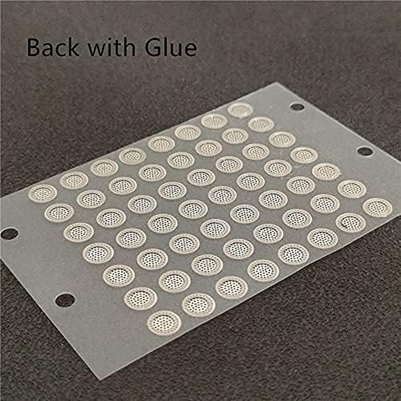 Earbuds Dust-Proof Steel Mesh with Glue Stainless In-Ear Earphones Replace Clean Net Filter Dust Headphones Shell Steel Mesh 3.7Mm 4.5Mm 4.8Mm 5.0Mm (10Pairs) (4.5Mm10 Pair) image number 1