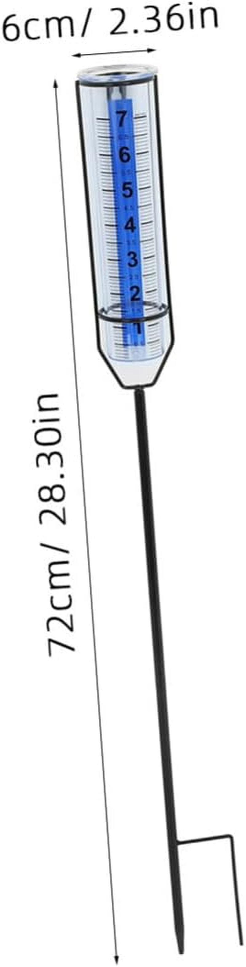 TEHAUX Large Outdoor Rain Gauge Freeze Protection Stake Mount for Accurate Water for Rain Measurement image number 5