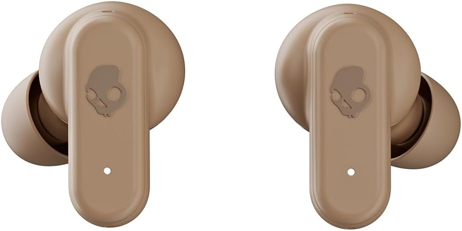 Skullcandy Dime Evo In-Ear Wireless Headphones, 36 Hours Battery Life, Micro, Compatible with Iphone, Android and Bluetooth Devices - Beige image number 4