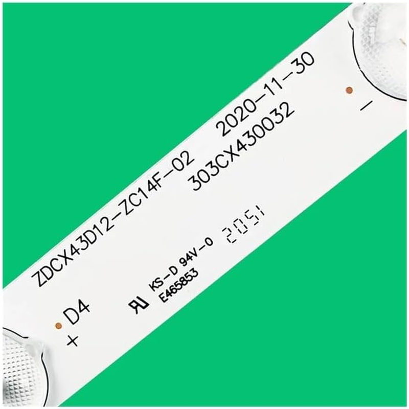 825Mm LED Backlight Strip for BBK 43LEM-1038/FTS2C ZDCX43D12-ZC14F-02 303CX430032 CX430M02 CX430DLEDM LC430DUY-SHA1 43EX6543 LE- image number 3