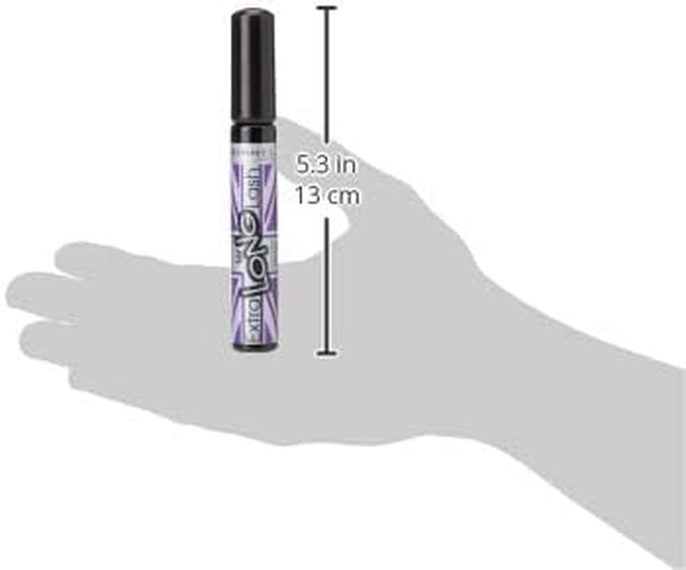 Rimmel London Extra Long Lash Mascara - Black, 8Ml image number 4