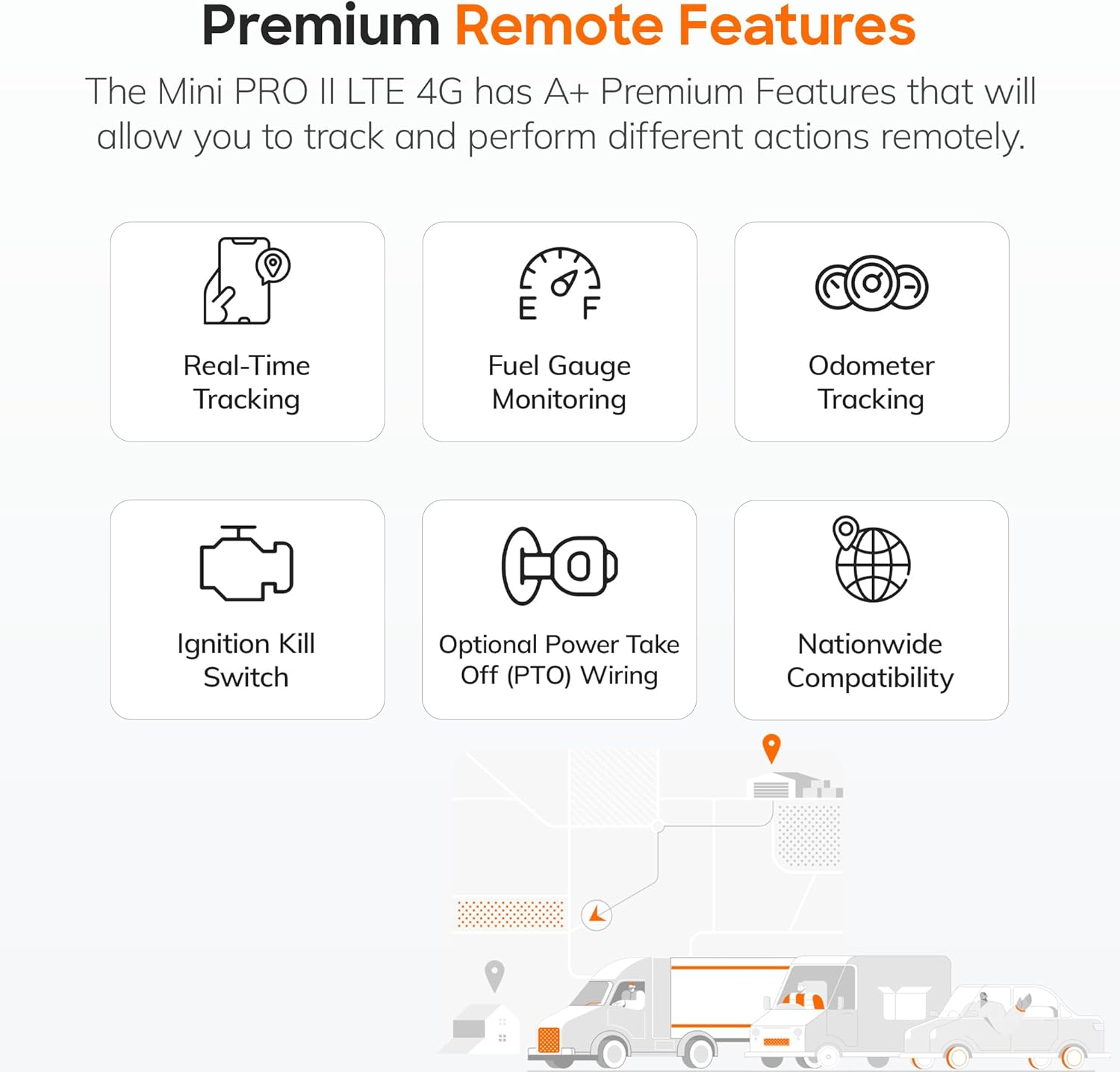 Mini PRO- LTE 4G Hardwired, Real-Time GPS Vehicle Tracker Verizon/T-Mobile/At&T Coverage. Internal Back up Battery, Accident Detection, Driver Behavior, Remote Ignition Cut-Off. NO Contract. image number 4