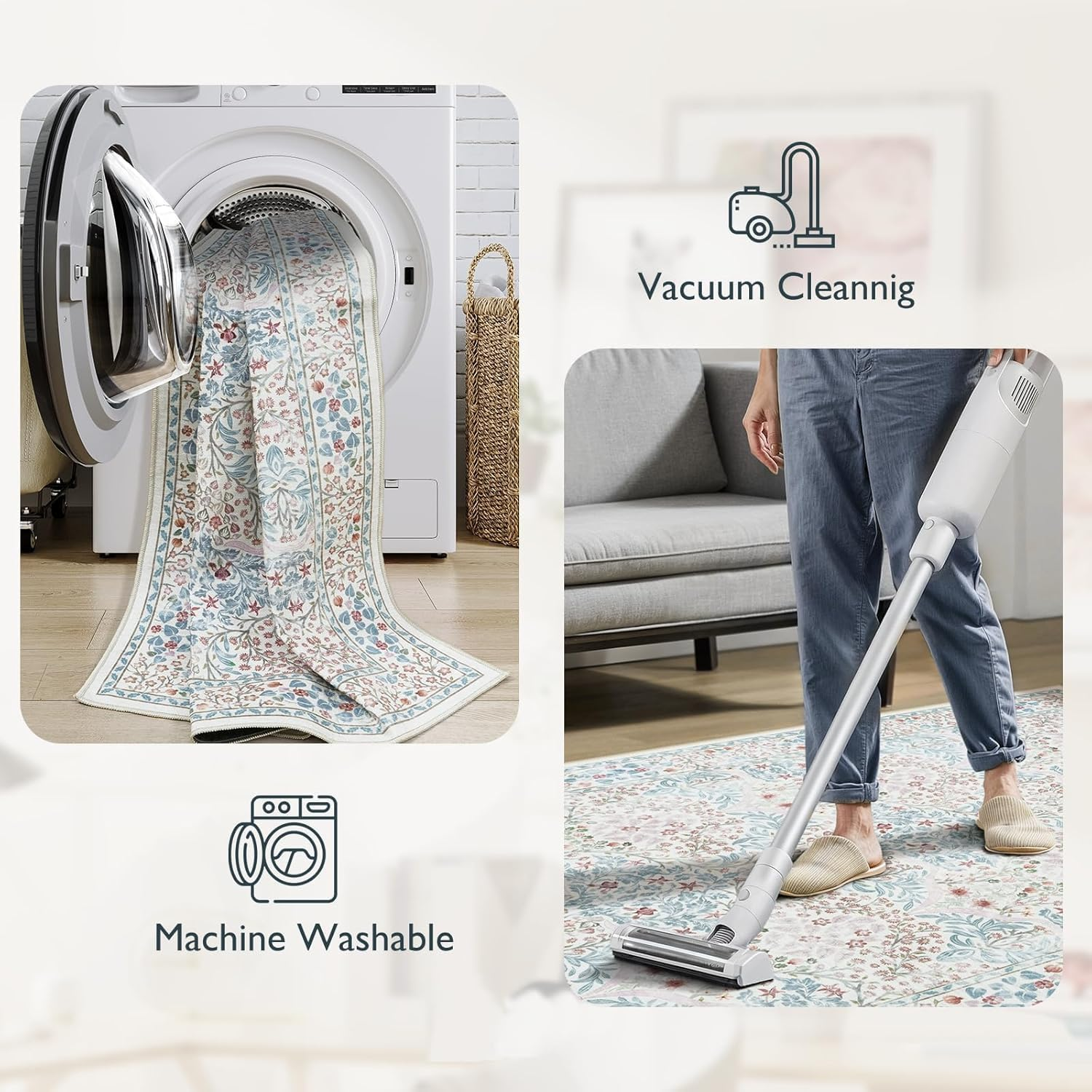 Home Office Chair Mat for Hardwood Floor, 90X120Cm Desk Floor Mat for Hard Floors, under Desk Rug for Rolling Chair, Antil-Sip Large Protector Mat for Office Chair, Easy to Roll (Beige) image number 5