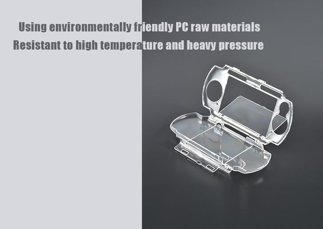 WEZCHUGHAOL Transparent Crystal Protective Case for 3000 Game Console - Shockproof & Scratch-Resistant Full Housing Cover with Movie Bracket image number 5