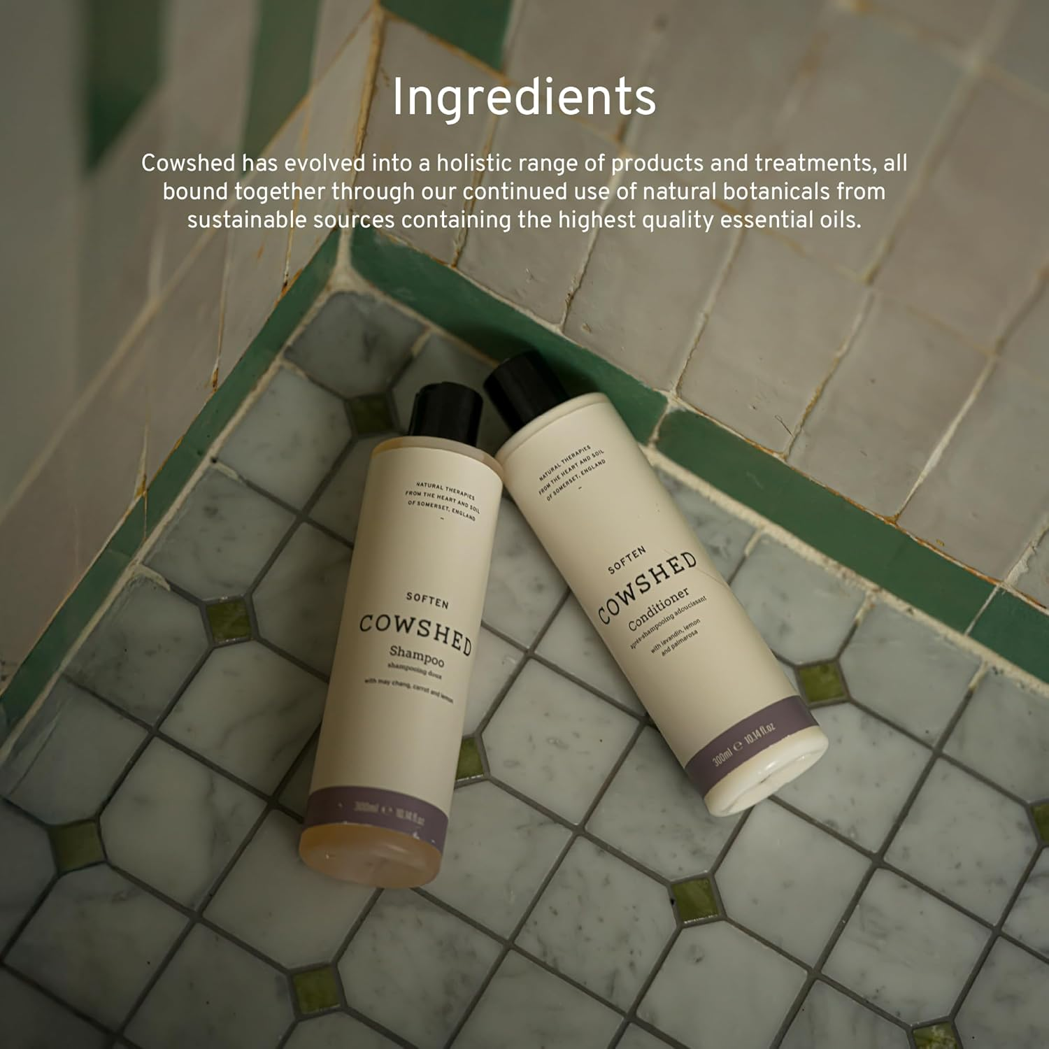 Cowshed Cowshed Soften Shampoo for Unisex 10.14 Oz Shampoo, 300 Ml