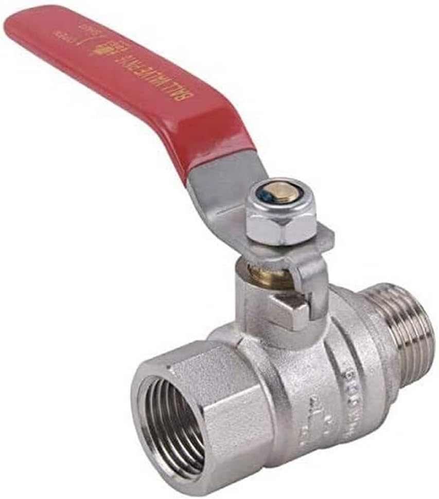 Logi Valve General Purpose Brass Ball Valve Male/Female BSP Threaded, 25Mm (1 Inch)