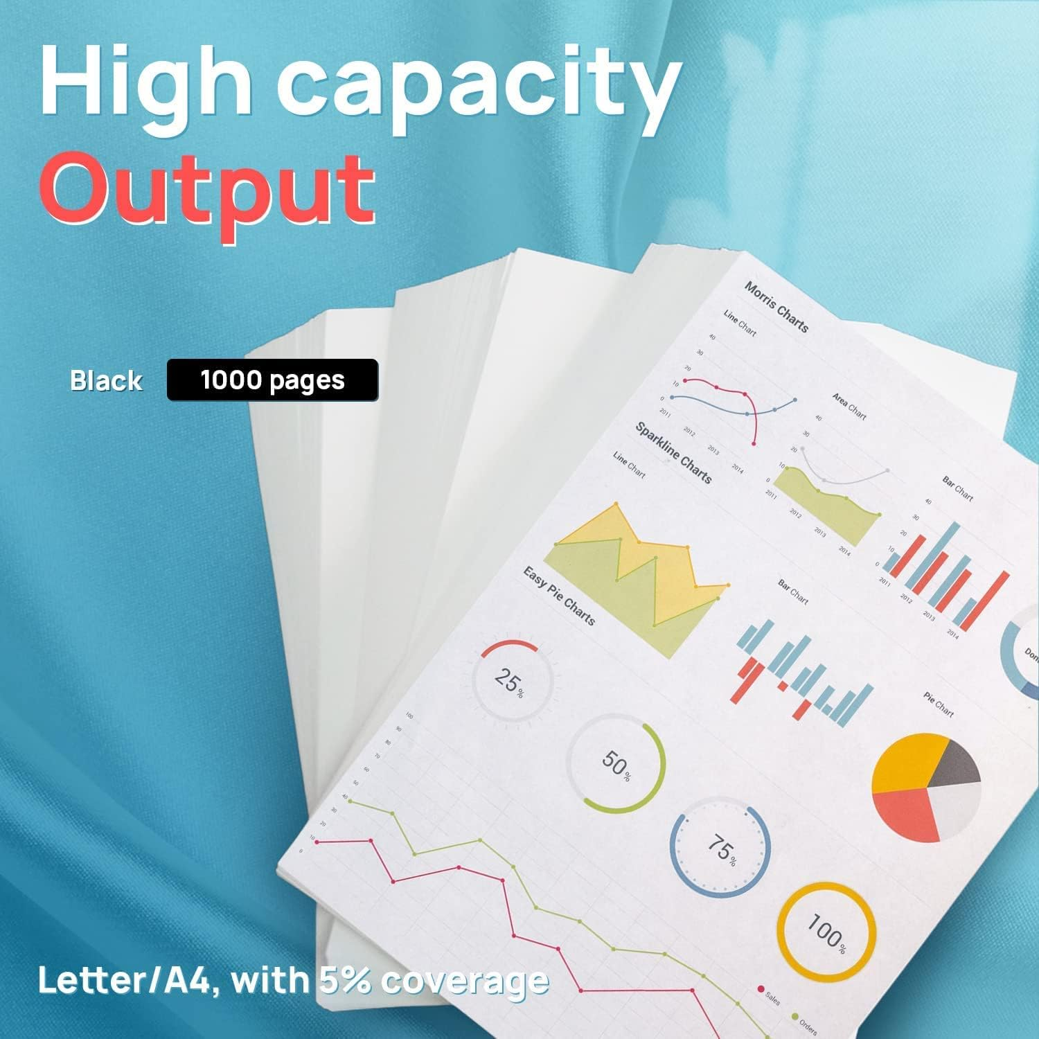 Replacement Toner Compatible with CF226A (26A) ? High-Quality Black Cartridge for Laser Printers image number 1