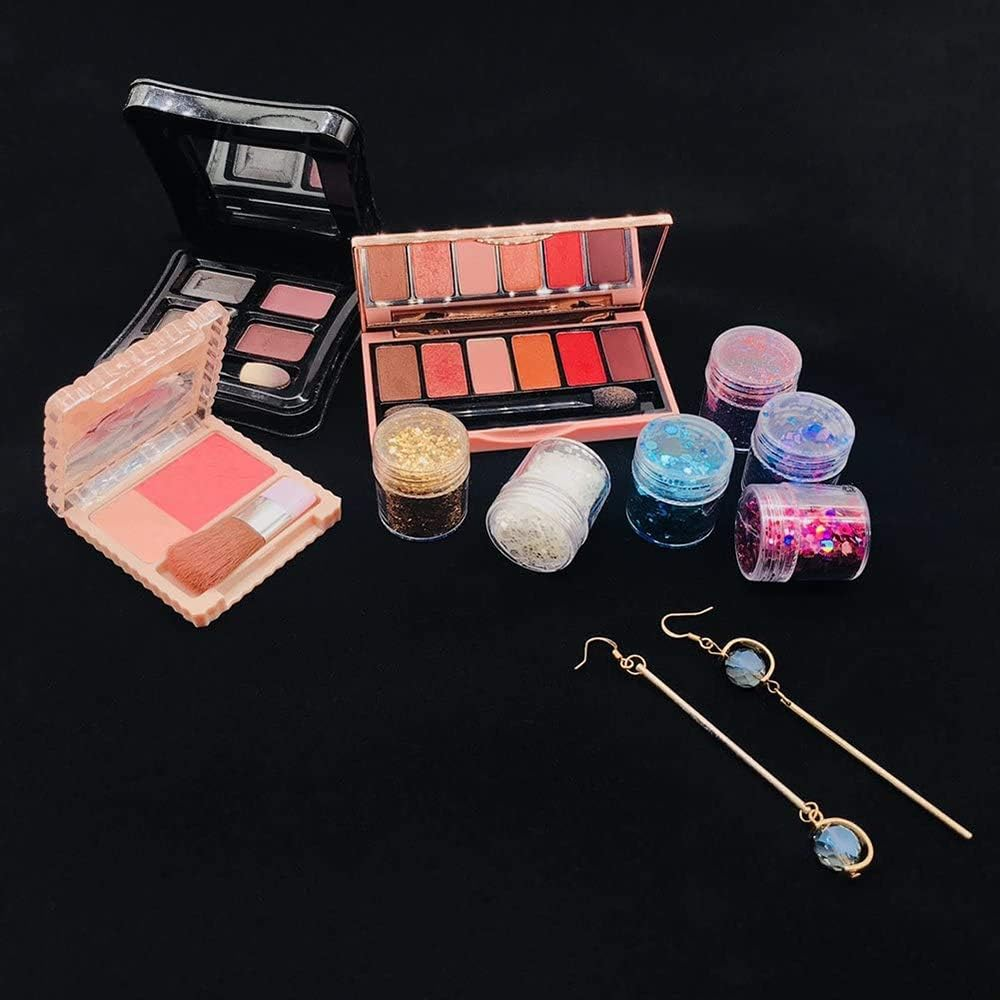 6 Sets Hexagons Chunky Nail Glitter Decorationfor Faces Cosmetic Hair Nails Festival Christmas image number 4