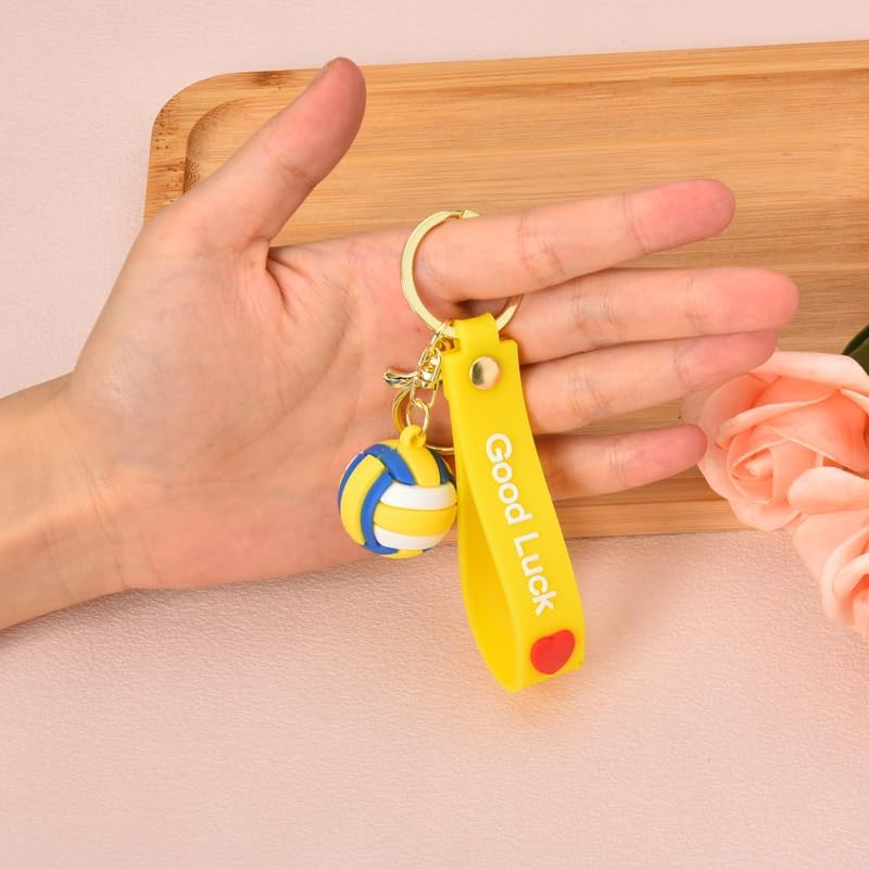 Inspirational Birthday Gifts for Basketball Soccer Football Baseball Softball Player Keychain Gifts for Sports Lover Keychians