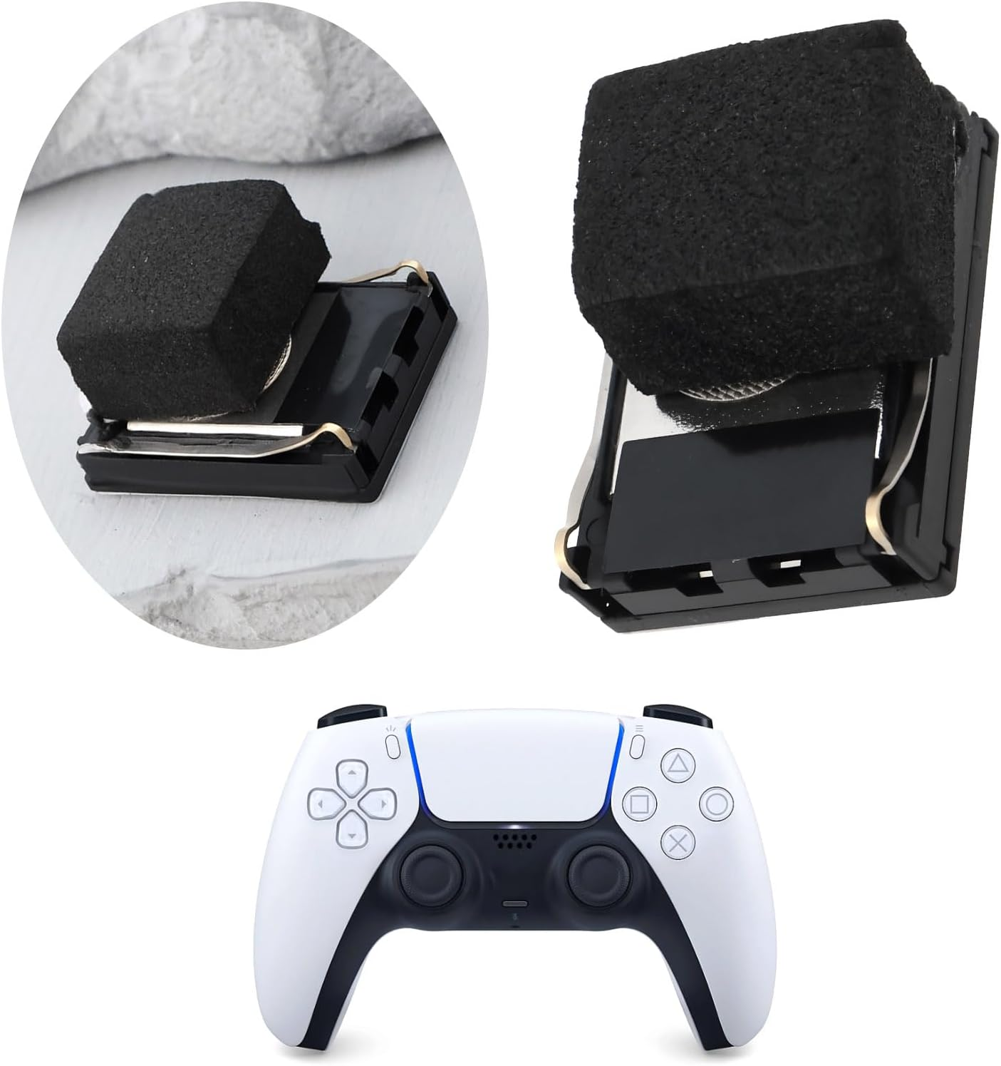 Ecsing 2Pcs Controller Internal Speaker Compatible with Sony Compatible with Playstation 5 image number 5