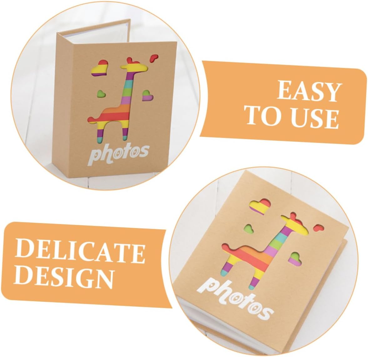 Veemoon Boy Photo Album - Soft Cover Scrapbook for Cherished Memories - Adorable Design for Boys Perfect Keepsake for Newborns And image number 2