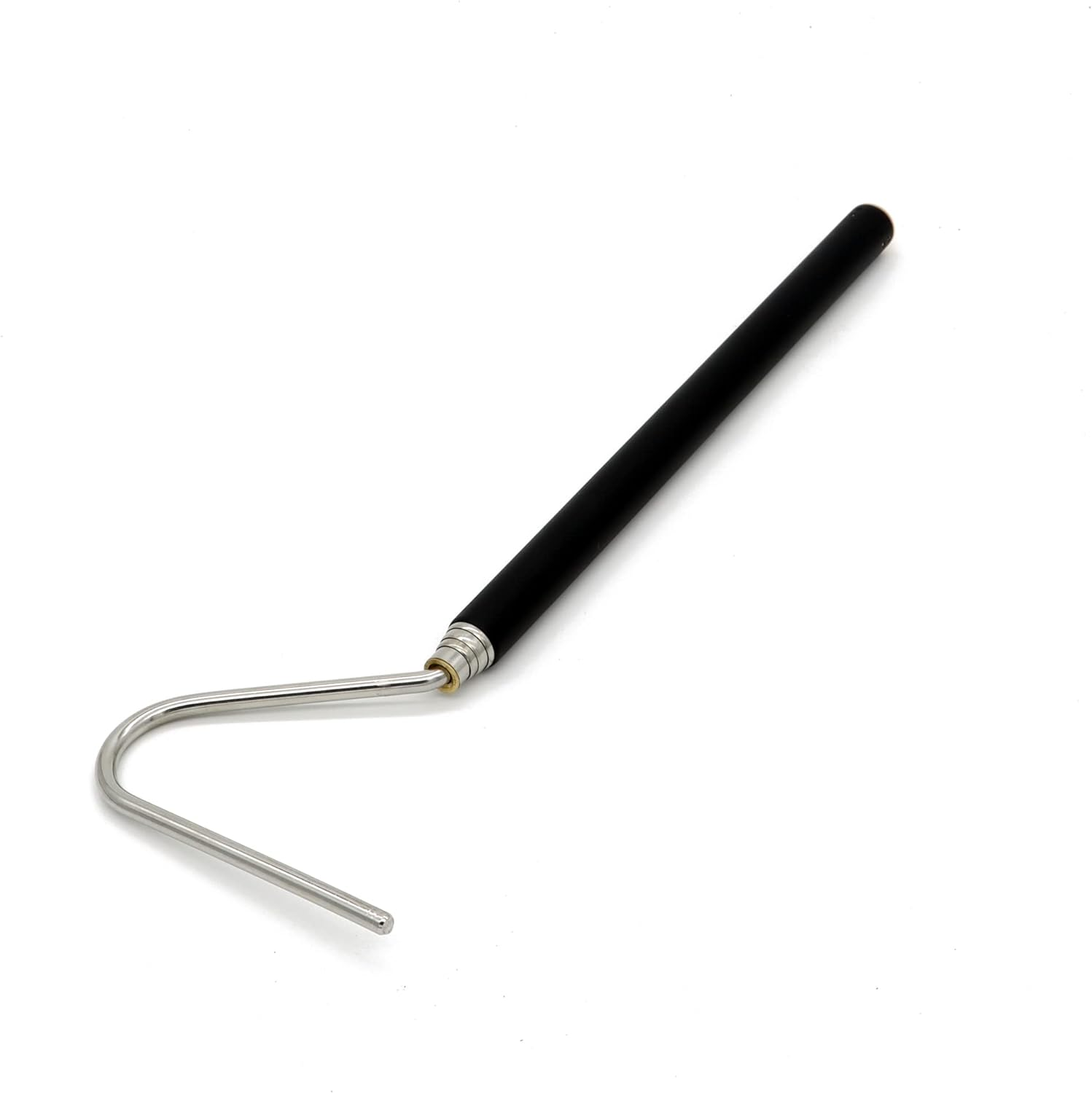 JIHAQUA Stainless Steel Extensible Snake Hook 39 Inch, Retractable Reptile Hook, Pick-Up Handling Tool (39 Inch) image number 3