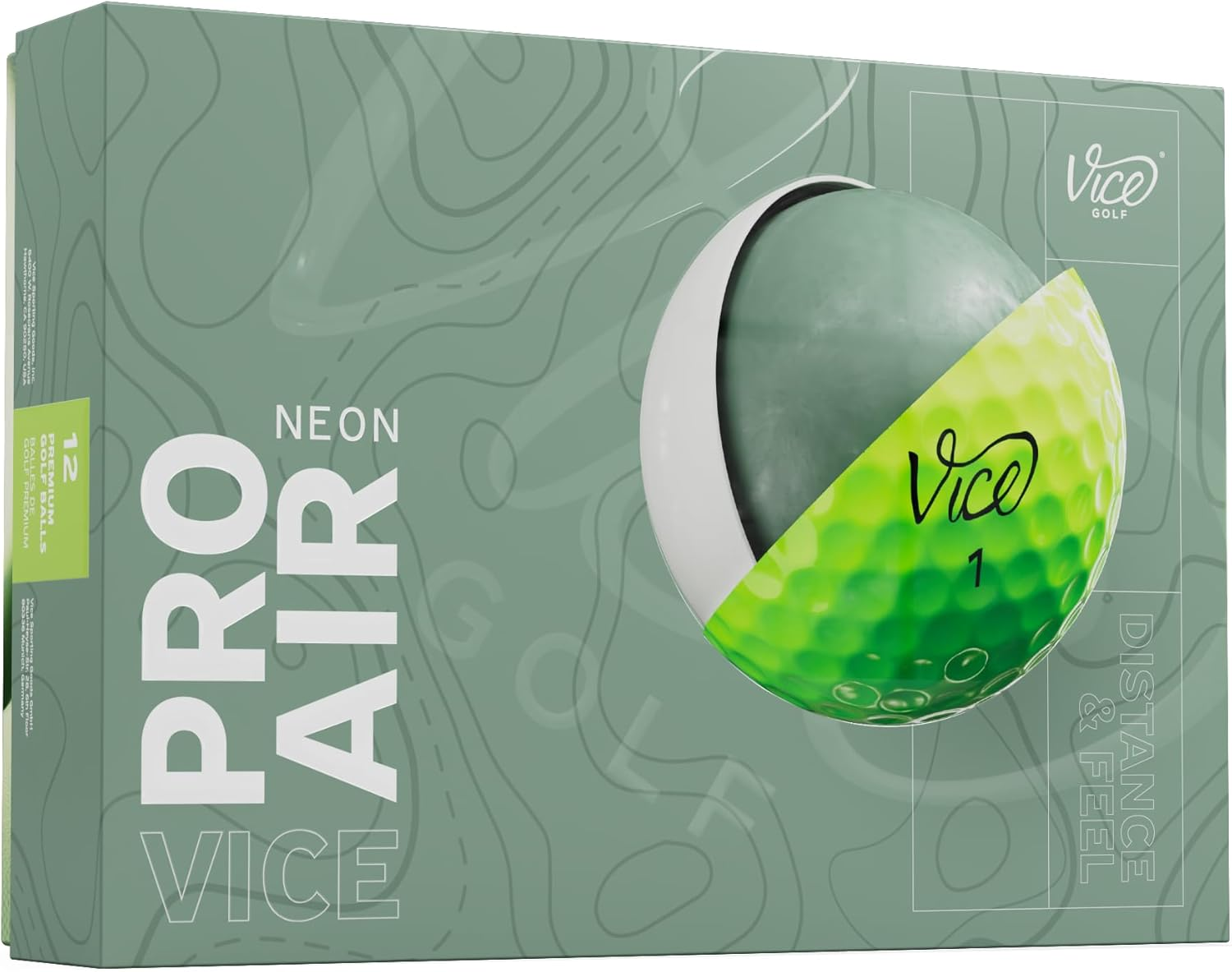 Vice Pro Air Golf Balls (2024 Model)