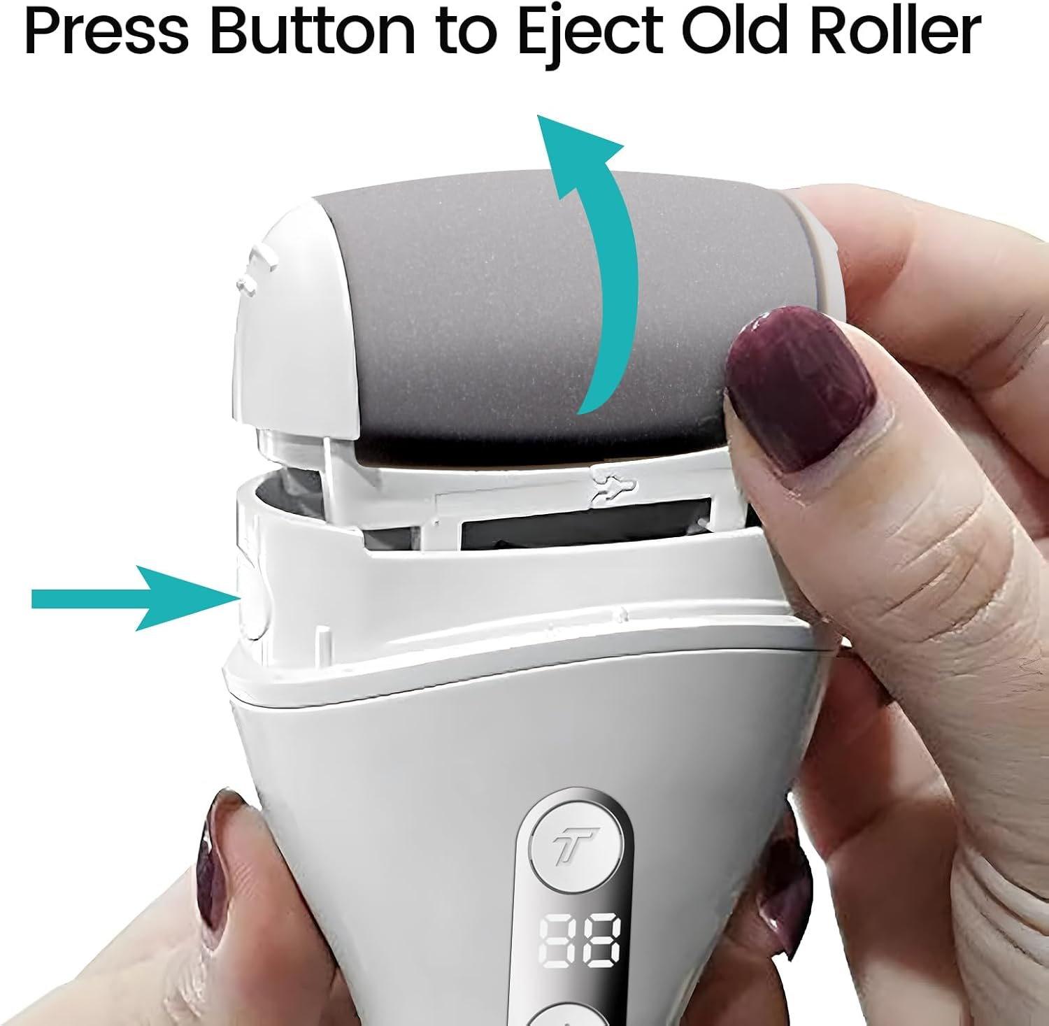 PRITECH 3 Replace Rolls for Tubo Callus Remover BCM-1138T, White image number 4