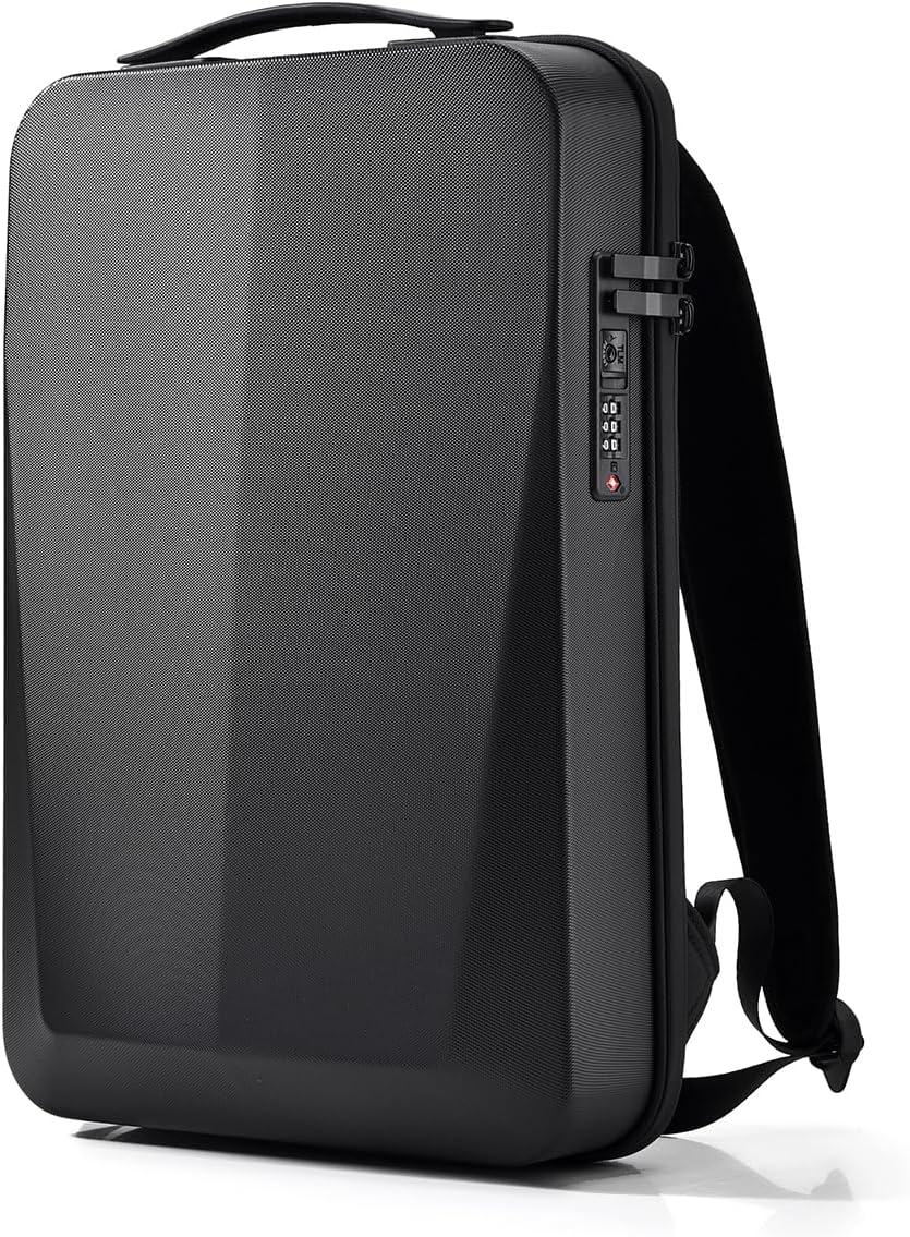 OGOEEN Starlink Mini Travel Bag, Anti-Theft & Water-Resistant Backpack for Starlink Dish and All Accessories, Fits for Camping, RV Trip 17 Inch, Black, 17.5*12.0*3.9In, Hard Shell Backpack image number 1