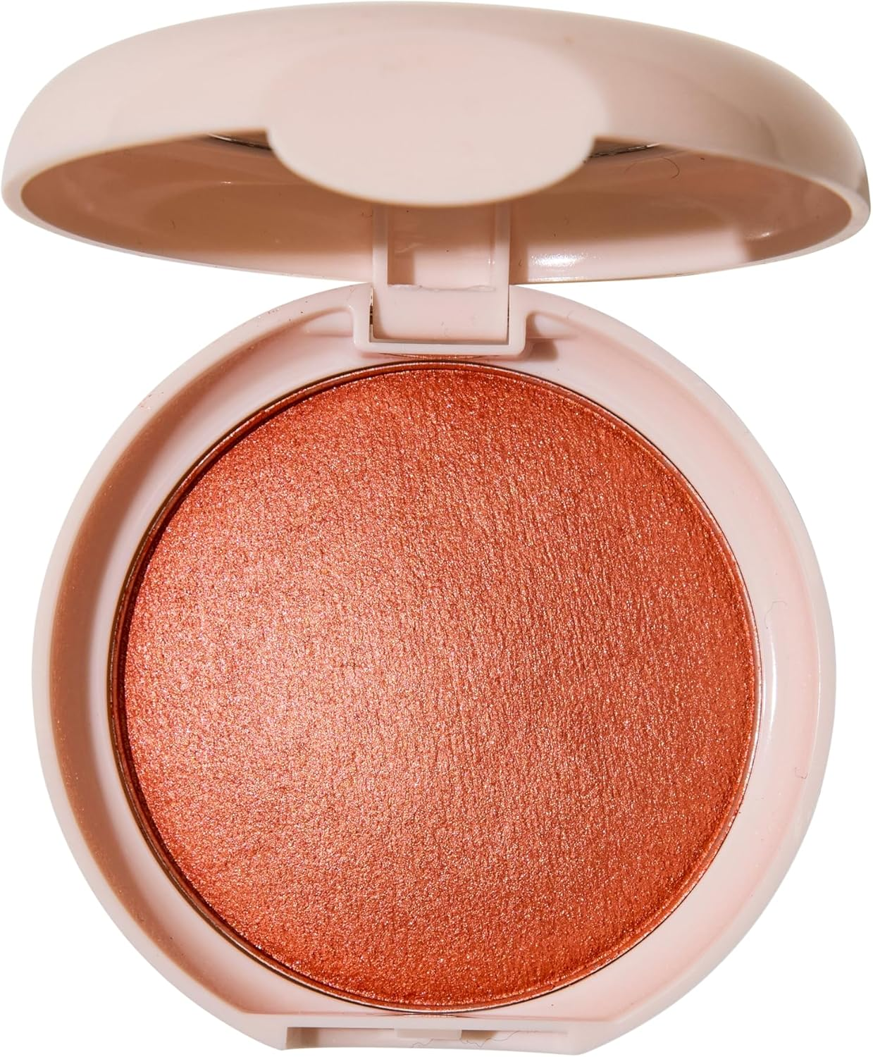 DB Cosmetics Pinched Cheeks Shimmer Blush - Smooth Buildable Makeup with Skin-Nourishing Vitamins - Long-Lasting Luminous Finish - Lightweight Silky Texture for All Skin Types. Honest Shade