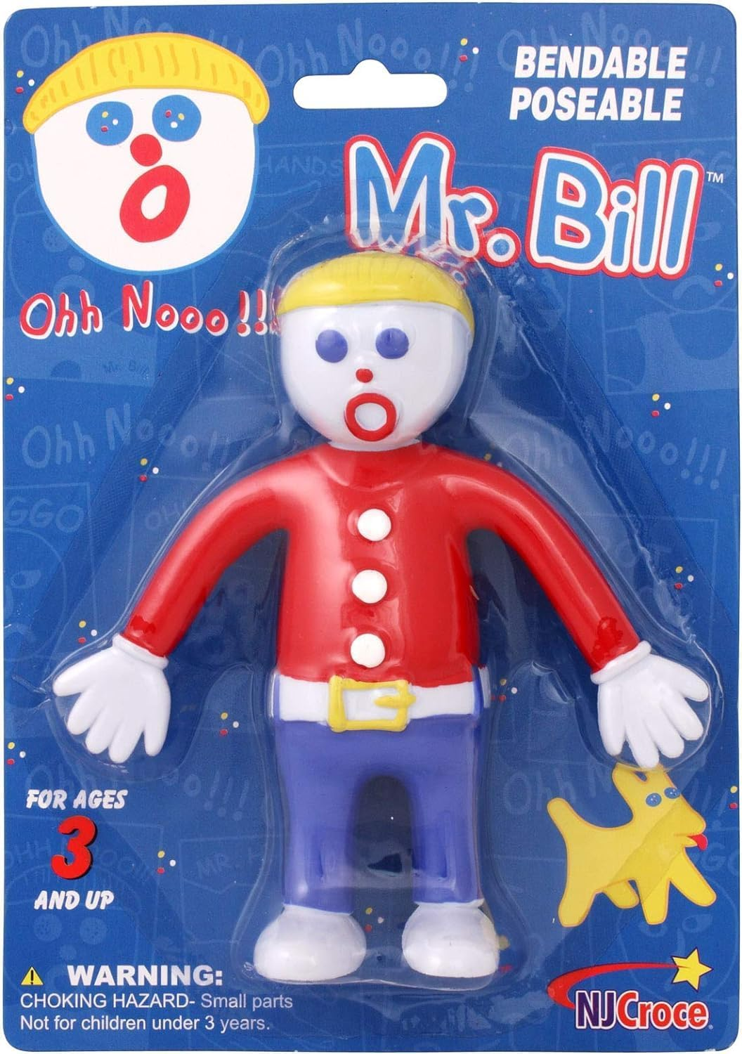 Mr. Bill 5" Bendable in Blister Card image number 1