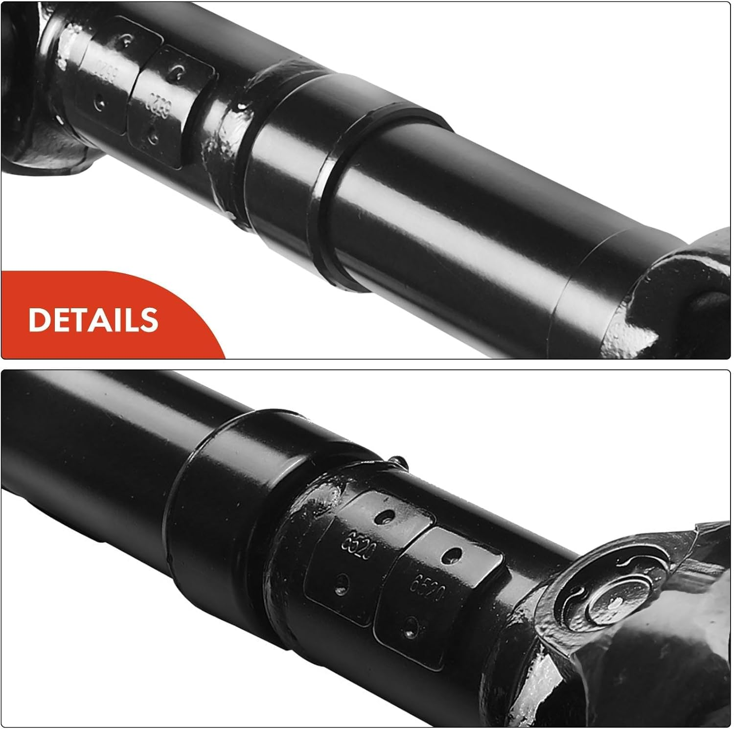 A-Premium Rear Complete Drive Shaft Prop Shaft Driveshaft Assembly [4WD, 93.4" WB] Compatible with Jeep Wrangler 1997-2006, 93.4" Wheelbase, with 2 to 6" Lift image number 1