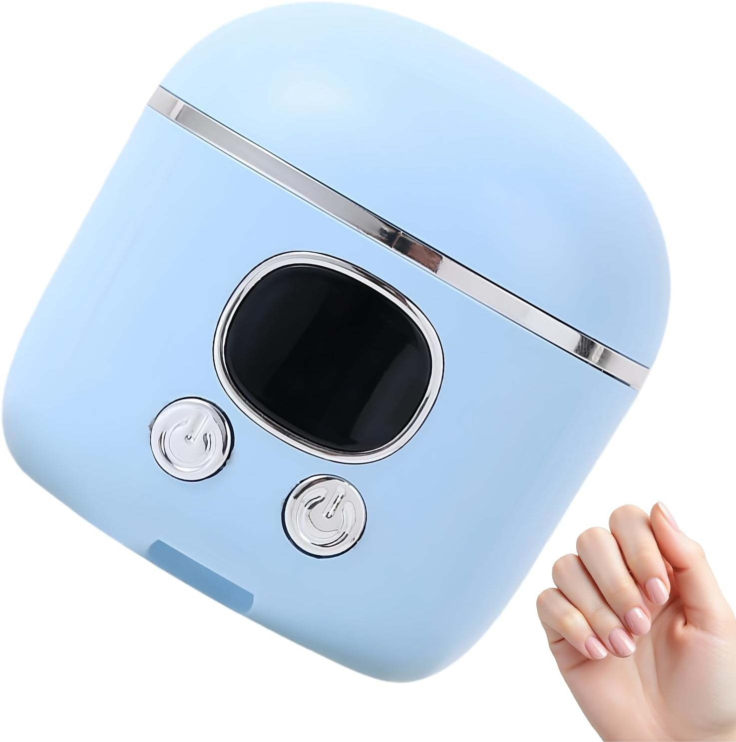 Automatic Nail Clipper, Grinder with Light, High-Speed Electric Nail Cutter with Light, for Men Women Kids Senior Elderly Pedicure Ingrown Nails Travel