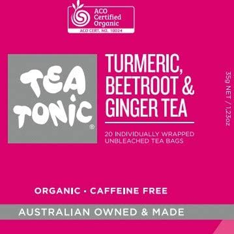 Turmeric, Beetroot & Ginger Tea Loose Leaf Caddy Tin image number 5