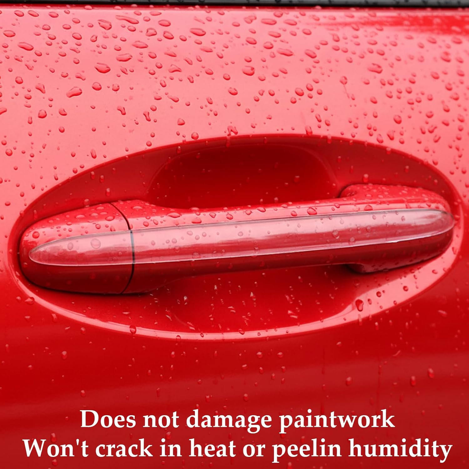 Car Door Edge Protector, 12 Pcs Transparent Car Door Protector Strips, Anti-Collision Guard for Doors, Handles and Bumper image number 5