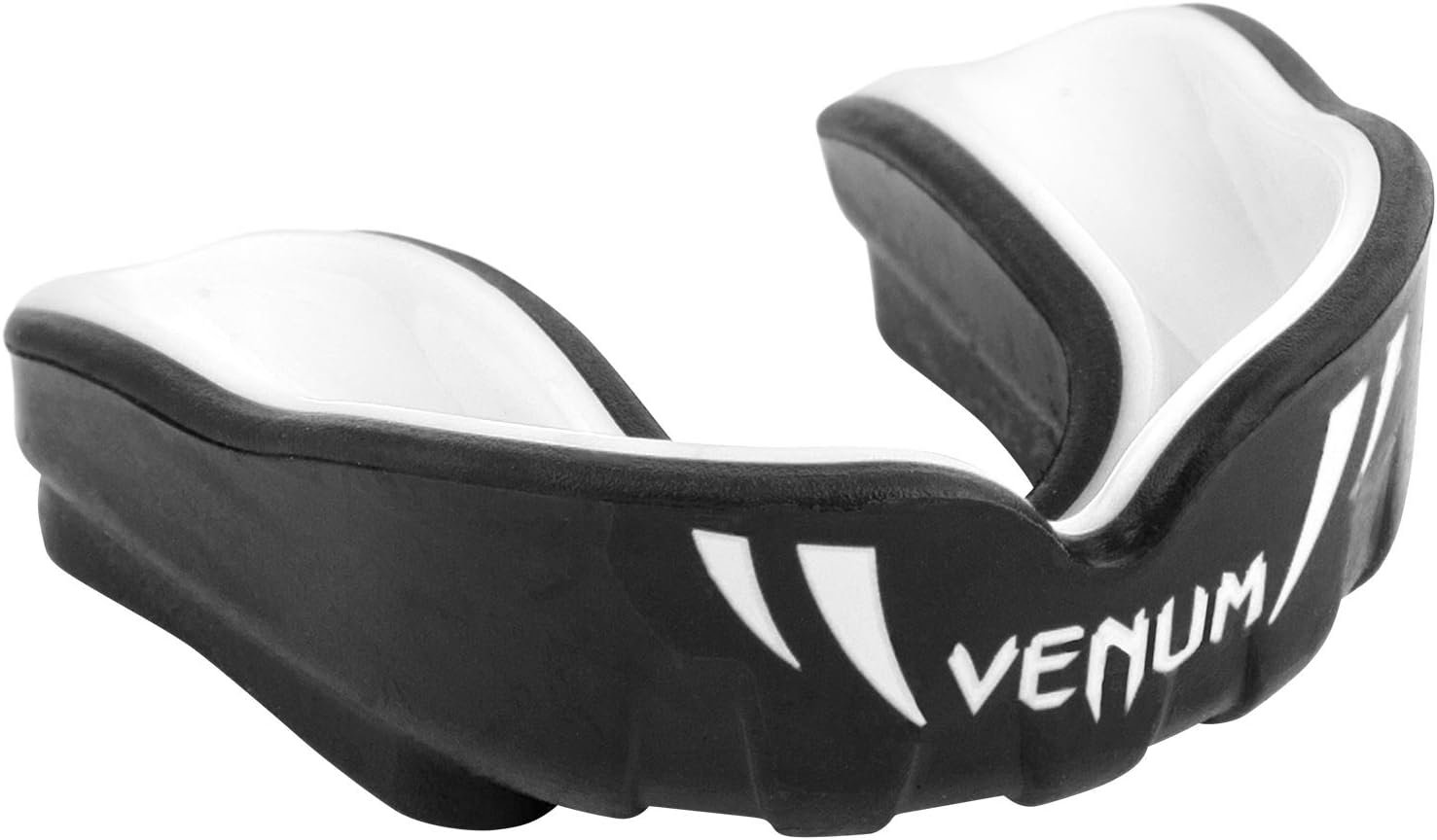 Venum Challenger Mouthguard - for Kids - Black/White, One Size image number 4
