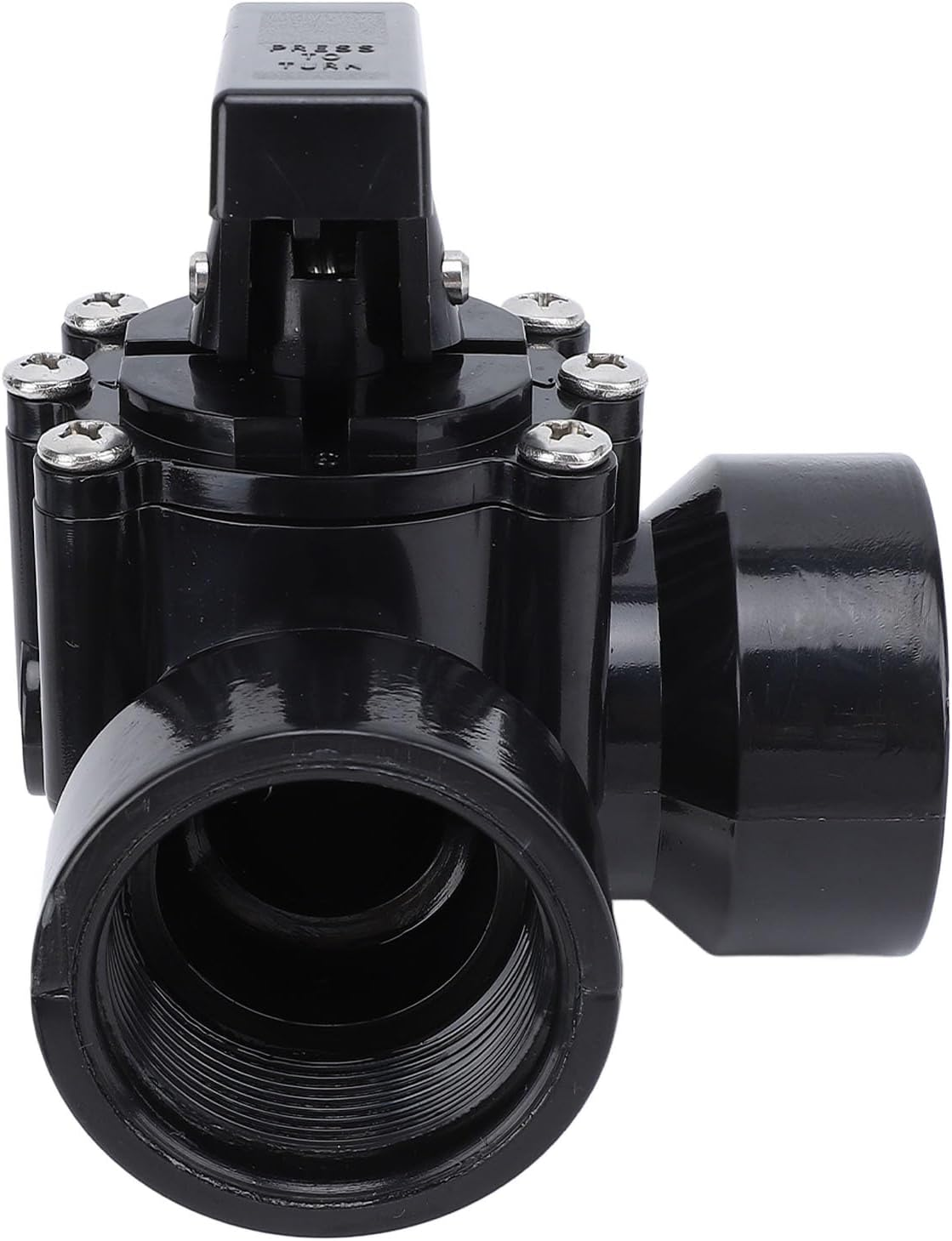 Generic 3 Way Diverter Water Valve, Swimming Pool Seal Water Diverter Valve, 3 Way G1‑1/2In Female Thread Plastic Replacement Part for 4517 Pool Spas image number 3