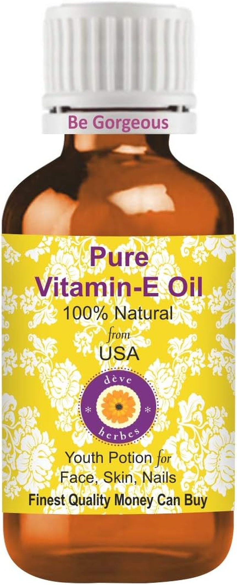 Deve Herbes Pure Vitamin E Oil 15Ml (0.50 Oz) image number 3