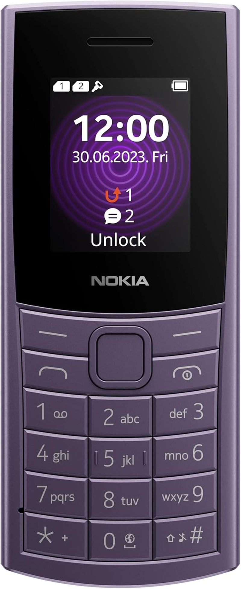 Nokia 110 4G 2024 Purple image number 3