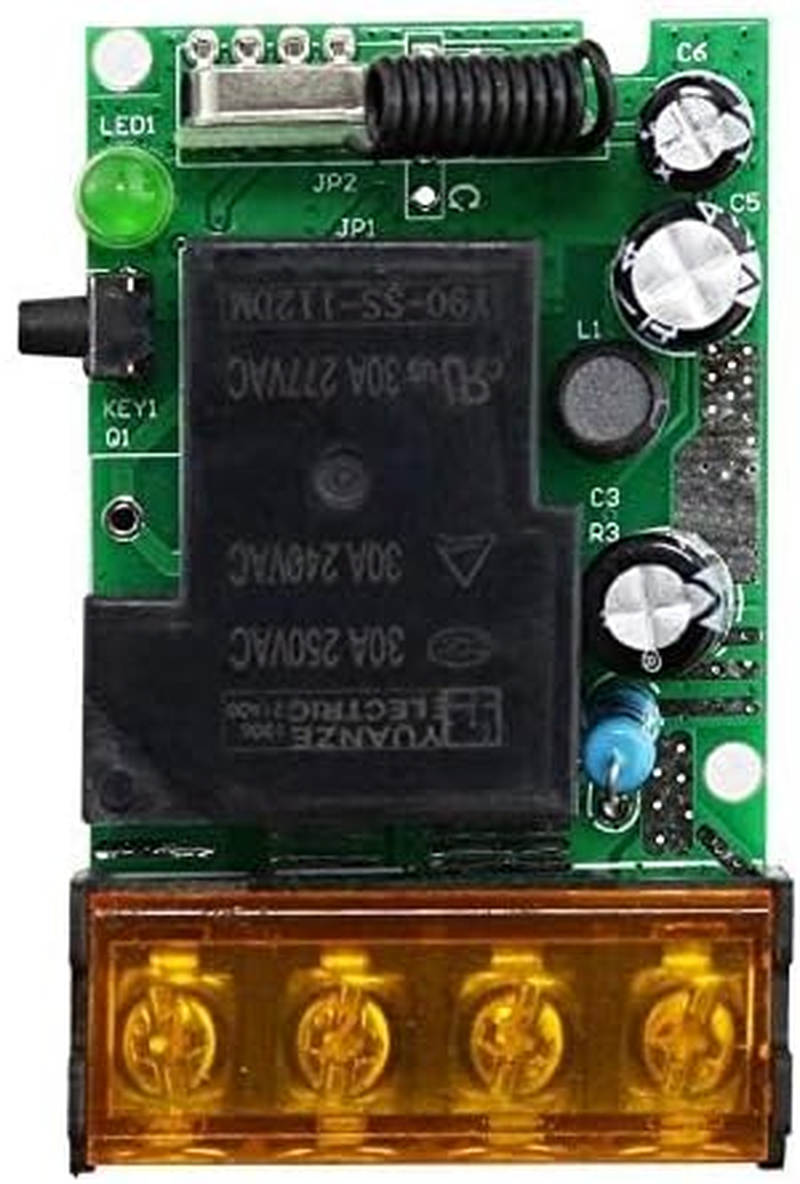 DC 12V Wireless Remote Control Switch 433Mhz 30A 12V Relay DC 24V 36V 48V Wireless Switch in Household and Industrial Fields and More image number 2