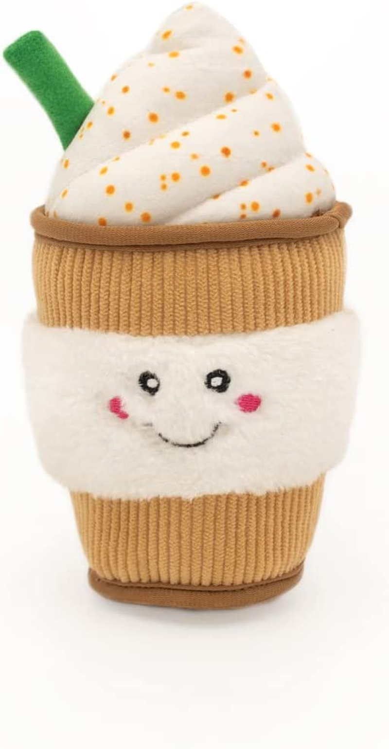 Zippypaws Nomnomz Puppaccino Squeaker Dog Toy, 20.3 X 10.2 X 10.2 Cm Size image number 3