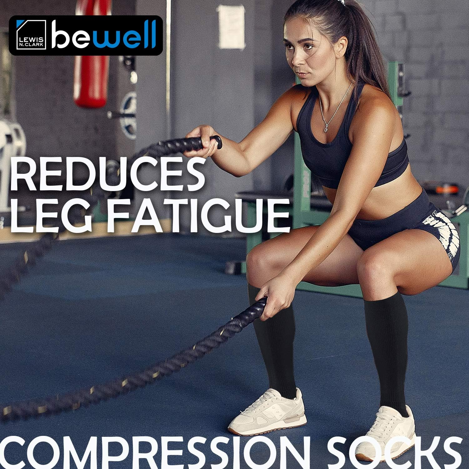 Lewis N. Clark Flight Compression Socks