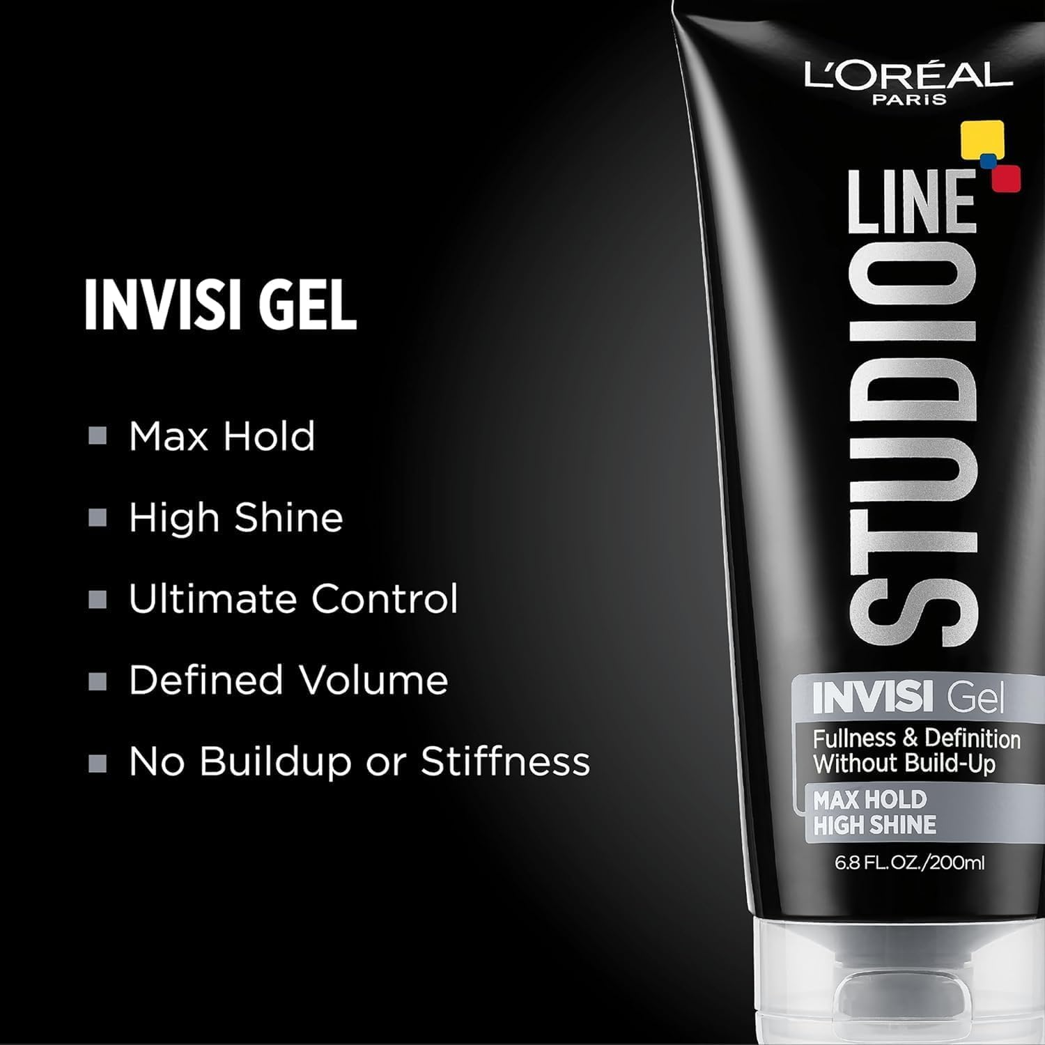 L'Oreal Paris Studio Line INVISI Gel, Strong Hold 6.80 Oz (Packs of 3) image number 5