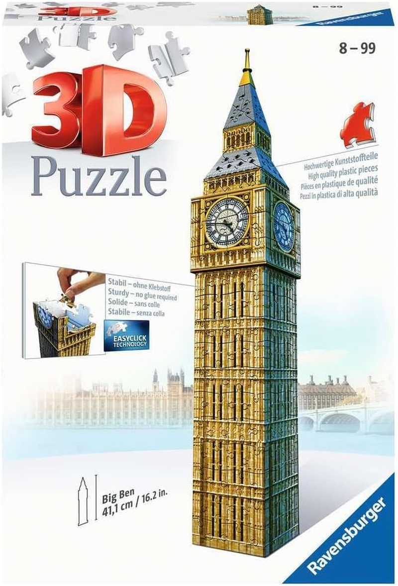 Ravensburger - Big Ben 3D Puzzle 216 Pieces