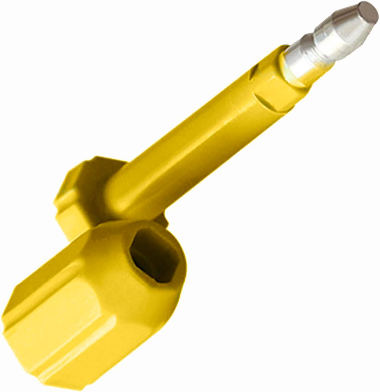 100-Pack High Security Bolt Seals, Tamper-Evident Shipping Seals with Serial Number, ISO 17712 Certified, One-Time Use Yellow Container Seals for Trailer, Truck, Train, Cargo Containers image number 4